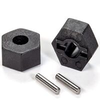 Hex Wheel Hubs/Axle Pins  1654 