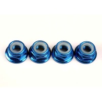  Nuts 4mm flanged  4147X