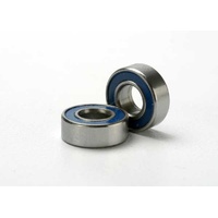  Ball bearings,  blue rubber sealed,  5 x 11 x 4mm  5116