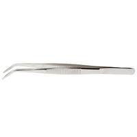 4.5 Inch Stainless Curved Point Tweezer EXL30410