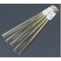 Brass Rod 0.032&quot; (.81mm) 5pcs KnS-1602