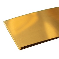  Brass Sheet 0.005&quot;thick x 4&quot; Wide x10&quot; Long  1Pc  KnS-250