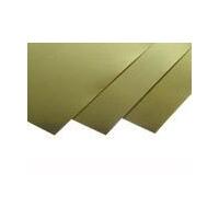 Brass Sheet 0.032&quot; Thick x 4&quot; Wide x10&quot; Long  3pc KnS-253