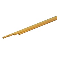  Bendable  Brass Rod 1/16&quot;,3/64&quot;,x12&quot; Long 1 pc each  KnS-5072