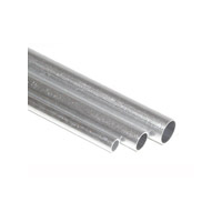 Round Aluminum Tube 7mm OD x .45mm Wall  300mm lengths 2pcs KnS-9806