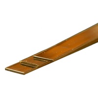 Brass Strip:  .5mm thick x 12mm wide x 300mm lengths  2 pcs KnS-9841