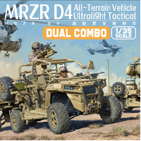 MRZR D4 Ultra-Light Tactical All-Terrain Vehicle Plastic Model Kit 1:35