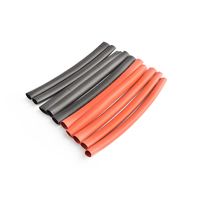 6mm PE heat shrink ered &amp; Black 10cm long (TRC-1502-6)