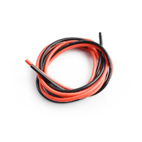 Silicone Wire 14AWG 0.06 w/1m Red &amp; Black (TRC-1307-14)