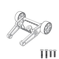 Truggy Wheelie Bar Assembley (MJXS-16120)